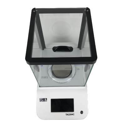 DC 12V 1A Fuente de alimentación Pantalla táctil LCD Calibración interna 0.001g 500g Balanza electrónica