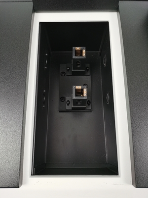 Pruebas de agua de laboratorio Esencial lámpara de xenón de 1 nm espectrofotómetro UV de doble haz