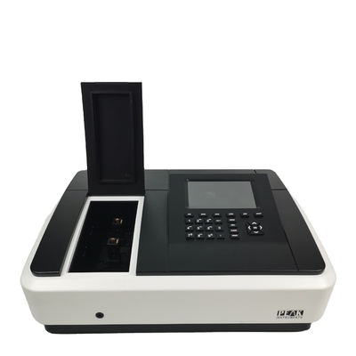 Instrumentos de pico lámpara de xenón de doble haz 190-1100nm espectrofotómetro para mediciones