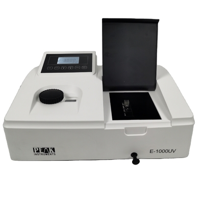 Espectrofotómetro de rango de longitud de onda de 320-1020 nm con detector de fotodiodo de silicio sólido