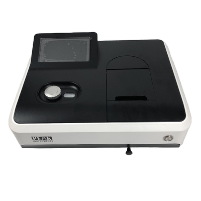 Espectrofotómetro visible de haz único con estabilidad y personalización de 0,002A 500nm