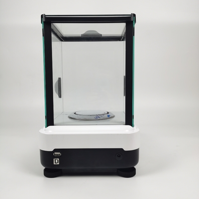 4Balanza de laboratorio de pantalla táctil LCD de.3 pulgadas Balanza analítica de 120 g para pruebas de alta precisión