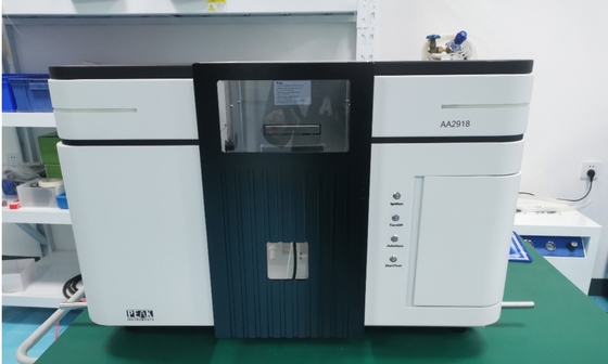 Espectrofotómetro de absorción atómica AAS de llama para pruebas de Hg Cu Cd Pb 82*68*55CM