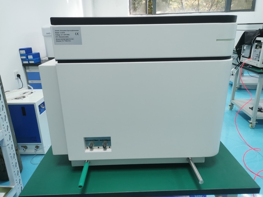 Espectrofotómetro de absorción atómica AAS de llama para pruebas de Hg Cu Cd Pb 82*68*55CM