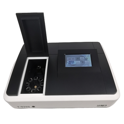 7 pulgadas de pantalla táctil capacitiva 1nm de doble haz 190-1100nm UV Vis Espectrophotometer
