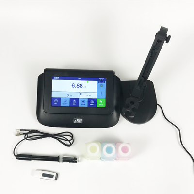 Alta resolución de 7 pulgadas Color LCD pantalla táctil Laboratorio Digital mV pH Medidores para aguas residuales