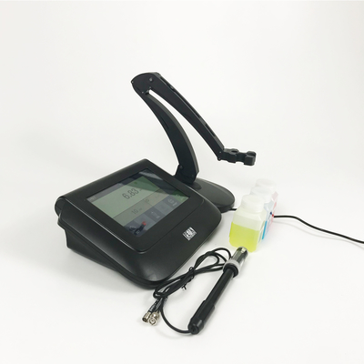 Alta resolución de 7 pulgadas Color LCD pantalla táctil Laboratorio Digital mV pH Medidores para aguas residuales