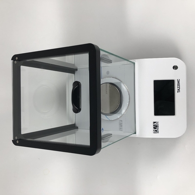 4.3 pulgadas pantalla táctil LCD de alta precisión 0.1mg 220g Balanza electrónica para laboratorio
