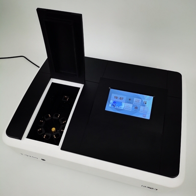 Pantalla táctil LCD Lámpara de xenón de 2nm de doble haz UV Espectrofotómetro visible con salida de datos USB HOST