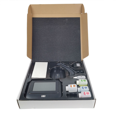 Medidor de pH de pantalla táctil ISO Lab de 7 pulgadas con resolución de 1 mV y calibración de 1 punto