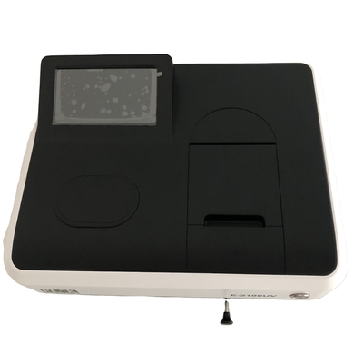 Soporte OEM 320-1100nm 4nm espectrofotómetro visible de haz único con pantalla táctil
