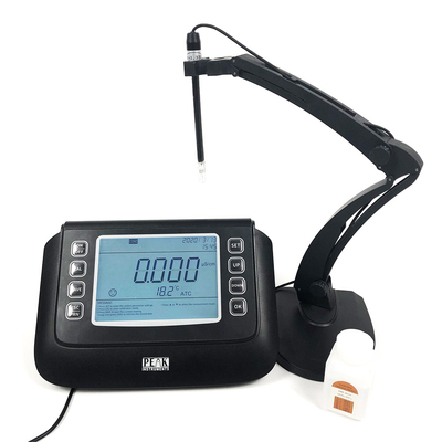 Electrodo constante 0.1/1/10cm-1 6,5 pulgadas de pantalla LCD Conductividad TDS Salinidad