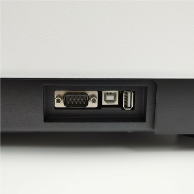Espectrofotómetro Fuente de luz Detector de lámparas de deuterio/tungsteno Fotodiodo sólido de silicio