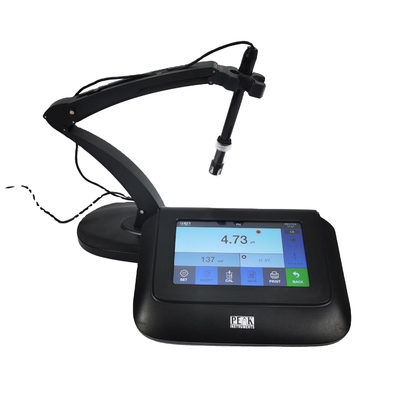 Pico de instrumentos Banco de instrumentos de 7 pulgadas LCD de pantalla táctil de pantalla de pH medidor Rango de medición de pH -2-19.99