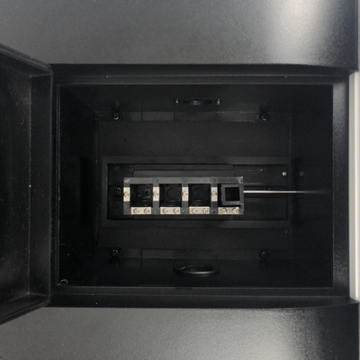 Gran pantalla táctil LCD Espectrómetro visible de haz único básico con puerto de salida USB