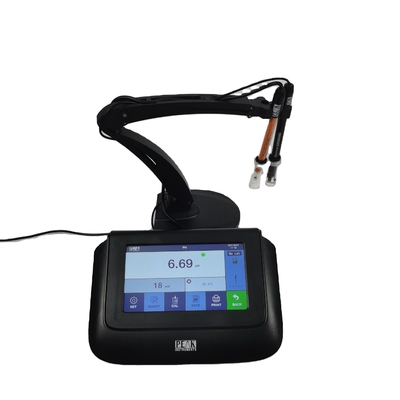 Métro TDS de conductividad del pH de 7 pulgadas con calibración automática y estabilidad ±0,01pH/3h
