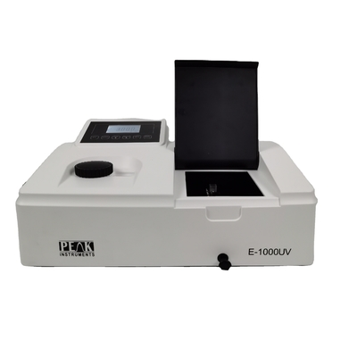 E1000 Fotómetro económico de pico espectrómetro de haz único con ancho de banda espectral de 4 nm