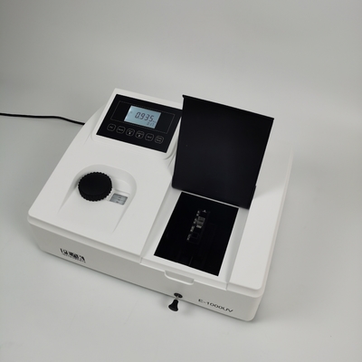 Espectrofotómetro UV vis de agua preciso y portátil con luz extraviada ≤ 0,15%T 360 nm