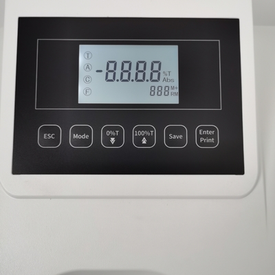 Espectrofotómetro UV vis de agua preciso y portátil con luz extraviada ≤ 0,15%T 360 nm