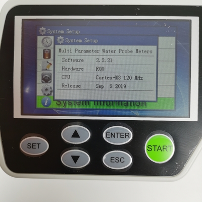Medidor de turbidez portátil con pantalla LCD a color de 4.3 pulgadas y lectura NTU de alta precisión