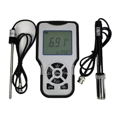Medidor de pH de agua digital de laboratorio fácil de usar y versátil con compensación de temperatura