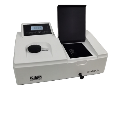 44*36*18CM Espectrómetro UV de agua de haz único para medición precisa de la longitud de onda