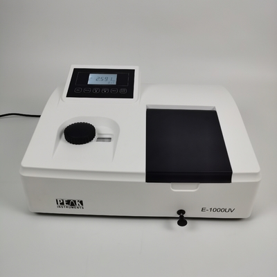 44*36*18CM Espectrómetro UV de agua de haz único para medición precisa de la longitud de onda