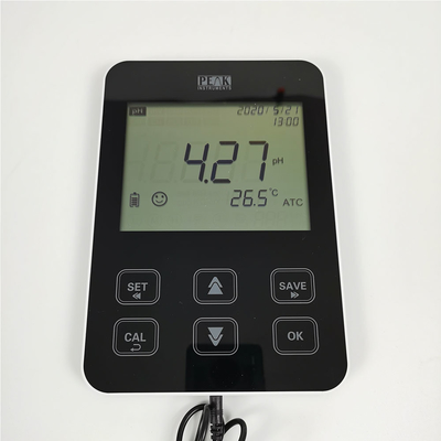 Panel táctil digital EC TDS PH y medidor de conductividad de alta precisión con pantalla LCD