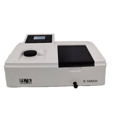 Espectrómetro vis UV de 190-1020 nm para hospitales Fotómetro de haz único Tipo básico EE.UU.