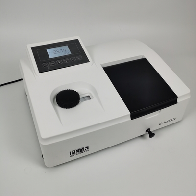 Espectrofotómetro UV visible con pantalla LCD retroiluminada de 40*70 mm para instituciones educativas