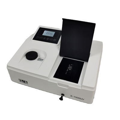 Espectrofotómetro de rango de longitud de onda de 190-1020nm con detector de fotodiodo de silicio sólido
