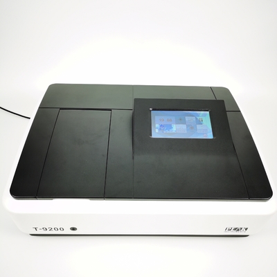 Espectrofotómetro UV/Vis de 190-1100 nm con pantalla táctil y ancho de banda espectral de 2 nm