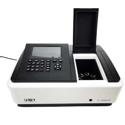 Ancho de banda espectral de 2nm UV-vis de laboratorio con un solo haz 190-1100nm Espectrofotómetro para control