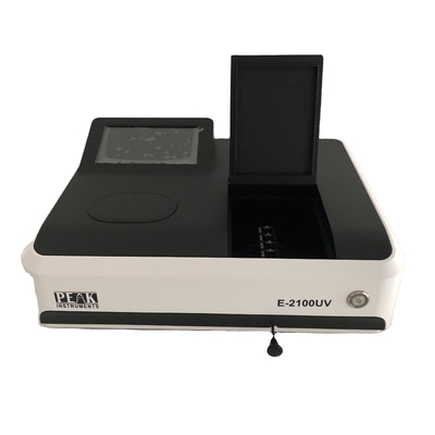 Espectrofotómetro UV de haz único de 190-1100nm con puerto de salida USB y pantalla táctil