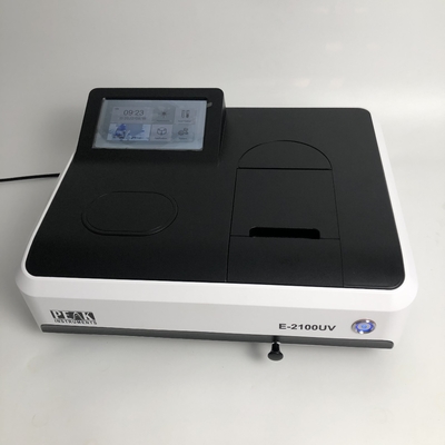 Espectrofotómetro UV de haz único de 190-1100nm con puerto de salida USB y pantalla táctil