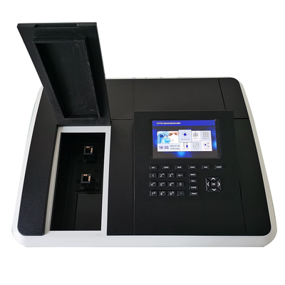 C-7200 doble haz 2nm UV/Vis espectrofotómetro con botón de silicona 7 pulgadas pantalla de color