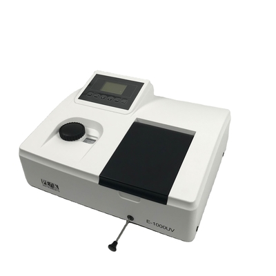 E-1000 OEM Espectrofotómetro UV Vis 4nm Ancho de banda manual con ajuste de longitud de onda
