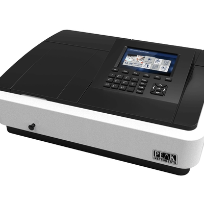 Espectrofotómetro UV-Vis de doble haz de 190-1100nm Rango de longitud de onda por instrumentos de pico