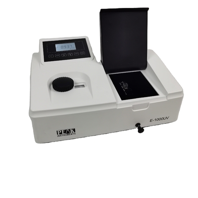 PEAK Instruments Espectrómetro UV visible básico con haz único y ancho de banda de 4 nm