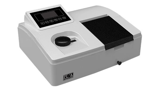 PEAK Instruments Espectrómetro UV visible básico con haz único y ancho de banda de 4 nm