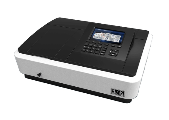 Espectrofotómetro de escaneo UV visible de pantalla LCD de 7 pulgadas para el rango de longitud de onda 190-1100nm